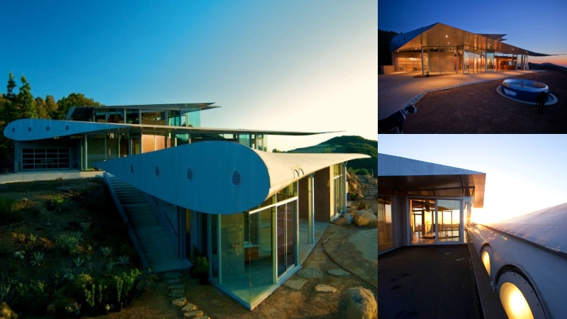 Illustration for article titled Awe-inspiring homes and buildings made out of old airplanes